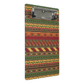 Ethnischer Hintergrund Mini Klemmbrett (Schrägansicht)
