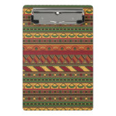 Ethnischer Hintergrund Mini Klemmbrett (Vorderseite)