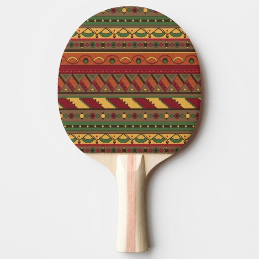 Ethnischer Hintergrund Tischtennis Schläger (Vorderseite)