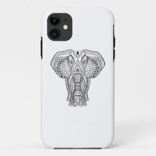 Ethnischer indischer Elefant iPhone 11 Hülle