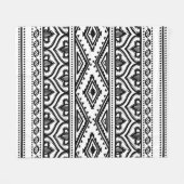 Ethnischer Muster-Entwurf Fleecedecke (Vorderseite (Horizontal))