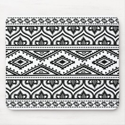 Ethnischer Muster-Entwurf Mousepad (Vorne)