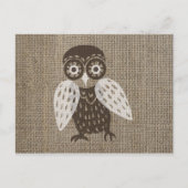 Ethnischer Retrouhu Postkarte (Vorderseite)