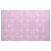 Ethnischer rosa Mit Blumenmandala. Stoff (Fat Quarter (45,7 x 55,9 cm))