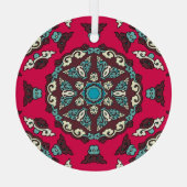 Ethnischer Stil, Vintage Dekoration nahtlose Textu (Rückseite)