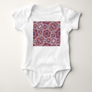 Ethnischer Stil, vintage dekorative Textur. Baby Strampler