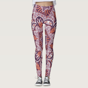 Ethnischer Stil, vintage dekorative Textur. Leggings