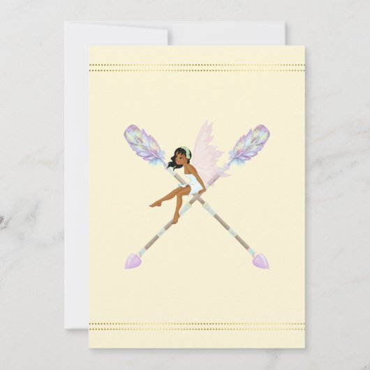 Ethnischer Traumfänger Boho jedes Farbpapier Einladung (Rückseite)