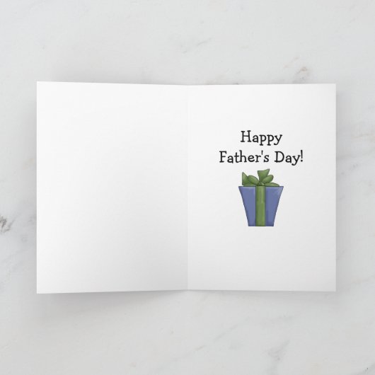 Ethnischer Vater Son Vatertag Karte (Innenseite)