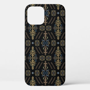 Ethnischer Vintage-Stil: Handgezeichnetes nahtlose Case-Mate iPhone Hülle