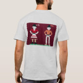 ethnischer vorbildlicher T - Shirt (Rückseite)