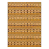 ethnisches afrikanisches gestreiftes Stammes- Tischdecke (Vorderseite)