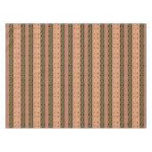 Ethnisches afrikanisches goldenes Muster Tischdecke (Vorderseite (Horizontal))