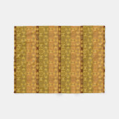 ethnisches afrikanisches Muster mit Adinkra Fleecedecke (Vorderseite (Horizontal))