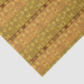 ethnisches afrikanisches Muster mit Adinkra Seidenpapier (Ausschnitt)