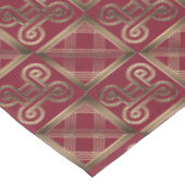 Ethnisches afrikanisches Muster mit Adinkra Tischdecke (Schrägansicht)