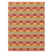 ethnisches afrikanisches Muster mit simbols. Tischdecke (Vorderseite)