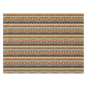 ethnisches afrikanisches nahtloses Muster Tischdecke (Vorderseite (Horizontal))