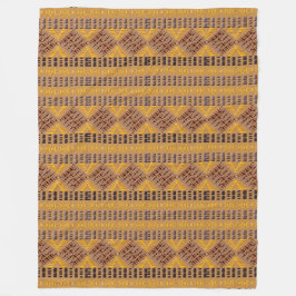ethnisches afrikanisches Stammes- geometrisches Fleecedecke