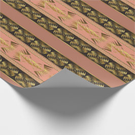 Ethnisches afrikanisches Stammes- geometrisches Geschenkpapier