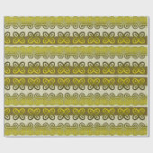 Ethnisches afrikanisches Stammes- geometrisches Geschenkpapier (Flach)