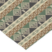 Ethnisches afrikanisches Stammes- geometrisches Kurzer Tischläufer (Ecke)