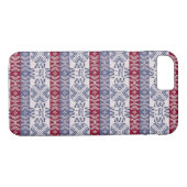 Ethnisches afrikanisches Stammes- Muster mit Case-Mate iPhone Hülle (Rückseite (Horizontal))