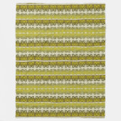 Ethnisches afrikanisches Stammes- Muster mit Fleecedecke (Vorderseite)