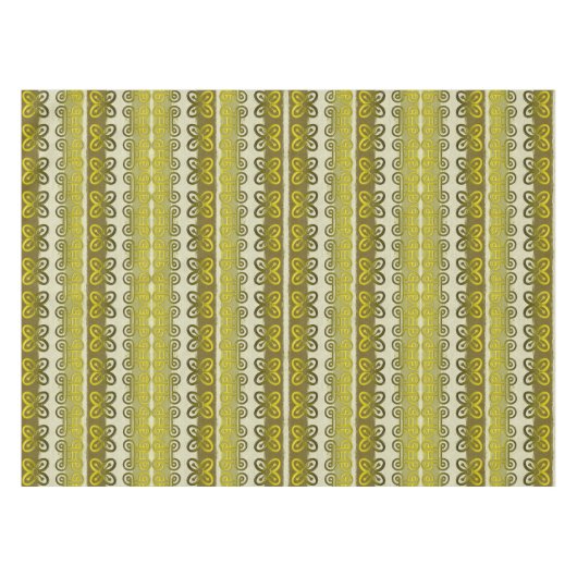 Ethnisches afrikanisches Stammes- Muster mit Tischdecke (Vorderseite (Horizontal))