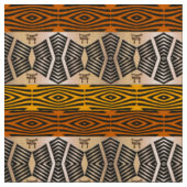 ethnisches afrikanisches Stammes- Muster Stoff (Nahaufnahme)
