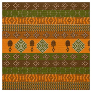ethnisches afrikanisches Stammes- Muster Stoff