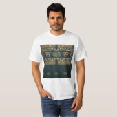 ethnisches afrikanisches Stammes- Muster T-Shirt (Vorne ganz)