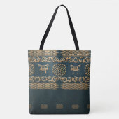 ethnisches afrikanisches Stammes- Muster Tasche (Vorderseite)