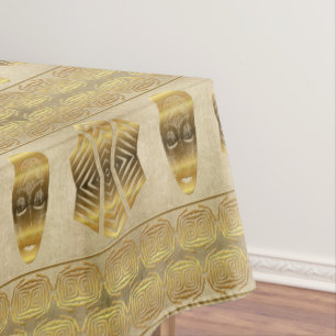ethnisches afrikanisches Stammes- Muster Tischdecke