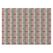 Ethnisches afrikanisches Stammes- Streifen-Muster Tischdecke (Vorderseite (Horizontal))