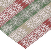 Ethnisches afrikanisches Stammes- Streifen-Muster Tischdecke (Schrägansicht)