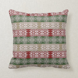 Ethnisches afrikanisches Stammes- Streifenmuster Kissen