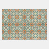 Ethnisches amerikanisches Boho Art Pattern Set 1 Geschenkpapier Set (Vorderseite 3)