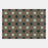 Ethnisches amerikanisches Boho Art Pattern Set 2 Geschenkpapier Set (Vorderseite 3)