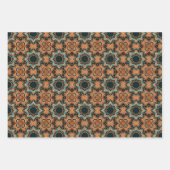 Ethnisches amerikanisches Boho Art Pattern Set 3 Geschenkpapier Set (Vorderseite 3)