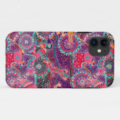Ethnisches Art-Tier-Muster Case-Mate iPhone Hülle (Rückseite (Horizontal))