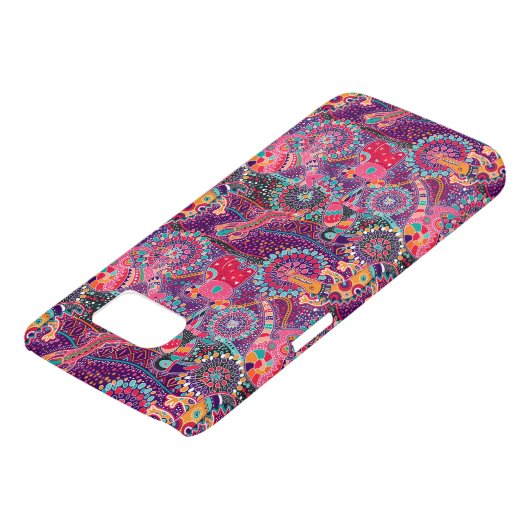 Ethnisches Art-Tier-Muster Case-Mate Samsung Galaxy Hülle (unten)
