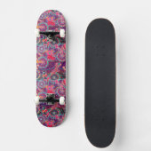 Ethnisches Art-Tier-Muster Skateboard (Vorderseite)