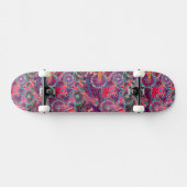 Ethnisches Art-Tier-Muster Skateboard (Horizontal)