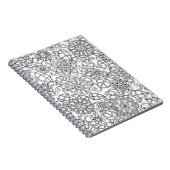 Ethnisches Blumengekritzel Notizblock (Rechte Seite)