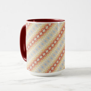 Ethnisches Bohemien-Stil-Muster. Tasse