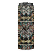 Ethnisches boho nahtloses Muster. Ethno-Ornament T Thermosbecher (Rückseite)