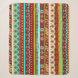 Ethnisches boho nahtloses Muster. Tribal Art Print Sherpadecke
