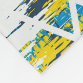 Ethnisches boho nahtloses Muster. Zigzag-Muster. S Fleecedecke (Ecke)