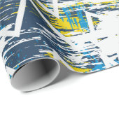 Ethnisches boho nahtloses Muster. Zigzag-Muster. S Geschenkpapier (Rolleneckpunkt)